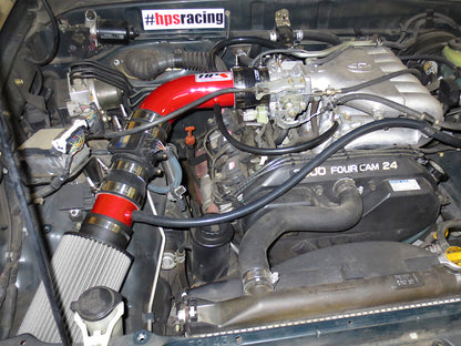 HPS Performance Air Intake Kit, Red, 1996-1998 Toyota 4Runner/ Tacoma 3.4L V6