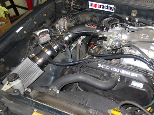 HPS Performance Air Intake Kit, Black, 1996-1998 Toyota 4Runner/ Tacoma 3.4L V6