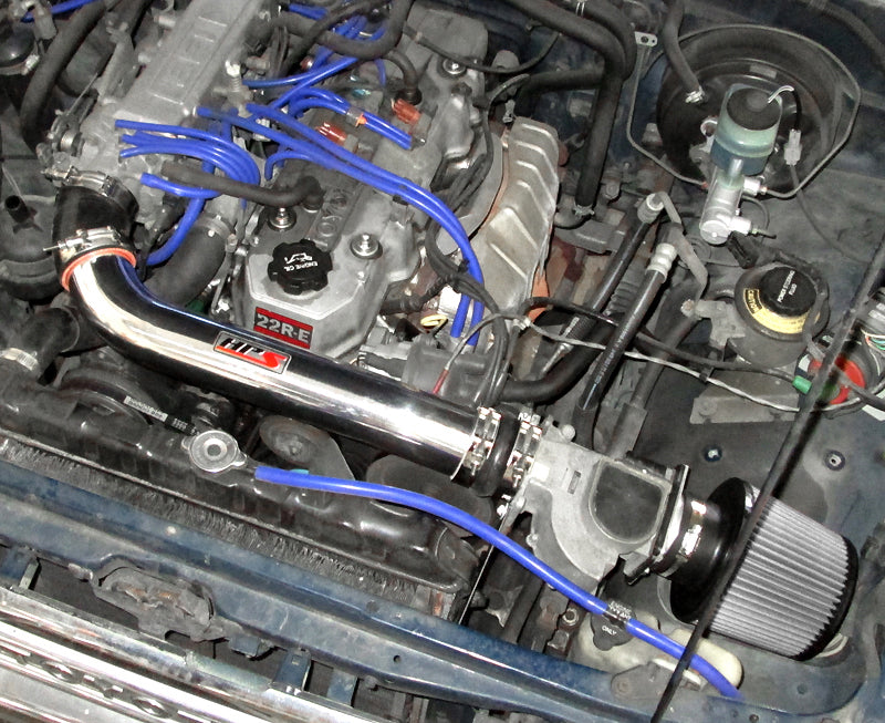 HPS Performance Air Intake Kit, Polished, 89-95 Toyota 4Runner/ 89-95 Toyota Pickup 22RE 2.4L