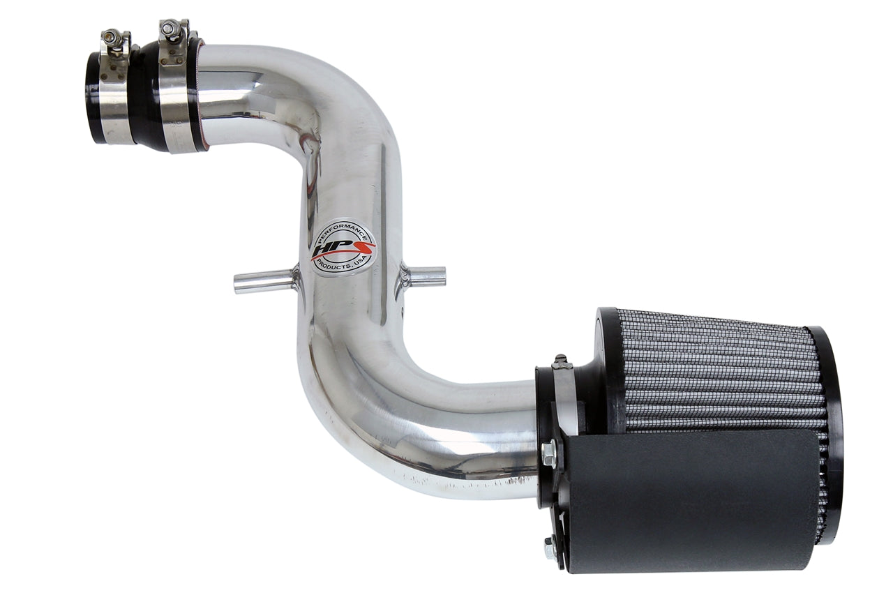 HPS Performance Air Intake Kit with Heat Shield Polished 827-526P