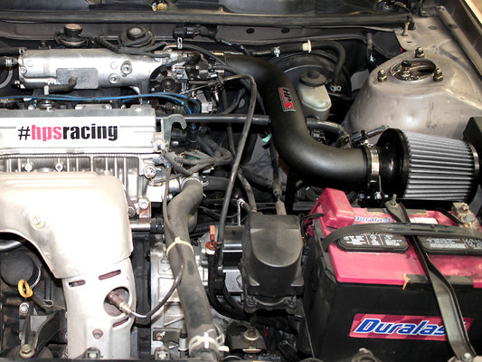 HPS Performance Air Intake Kit with Heat Shield, Black, 97-01 Toyota Camry/ 99-01 Toyota Solara 2.2L