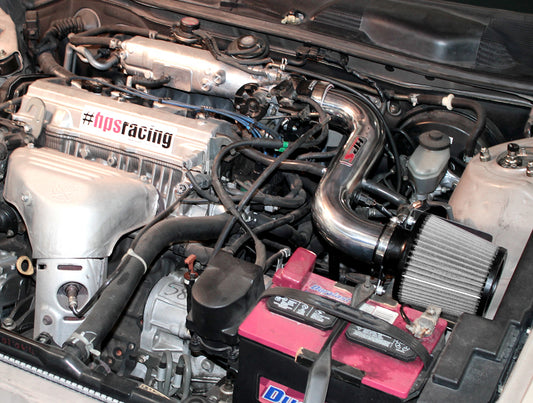 HPS Performance Air Intake Kit with Heat Shield, Blue, 97-01 Toyota Camry/ 99-01 Toyota Solara 2.2L