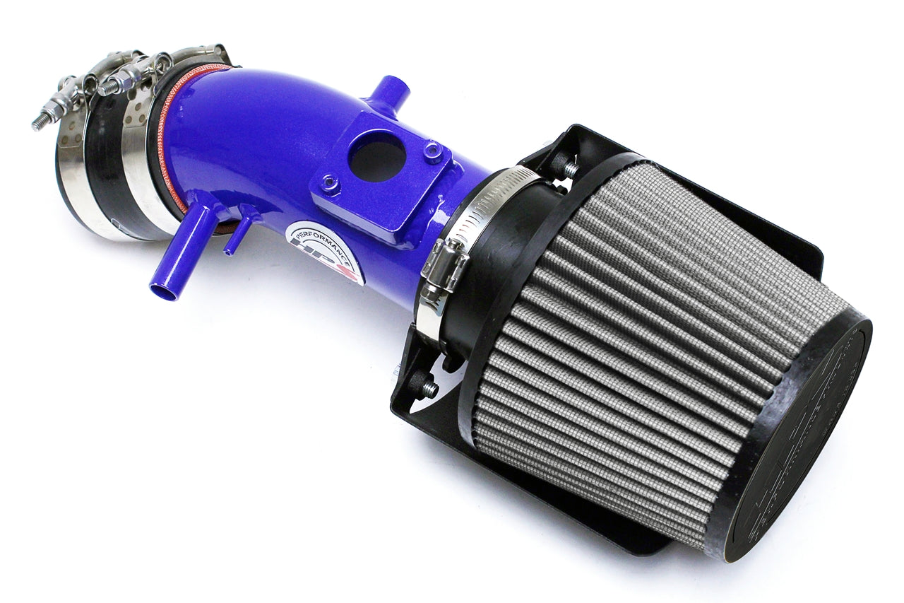 HPS Performance Air Intake Kit with Heat Shield Blue 827-534BL