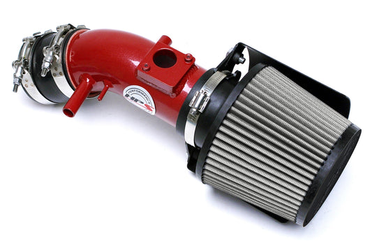 HPS Performance Air Intake Kit with Heat Shield Red 827-534R