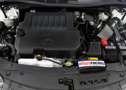 HPS Performance Air Intake Kit with Heat Shield, Black, 07-17 Toyota Camry/ 09-16 Venza 3.5L V6
