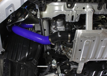 HPS Performance Air Intake Kit with Heat Shield, Blue, 2015-2021 Subaru WRX 2.0L Turbo