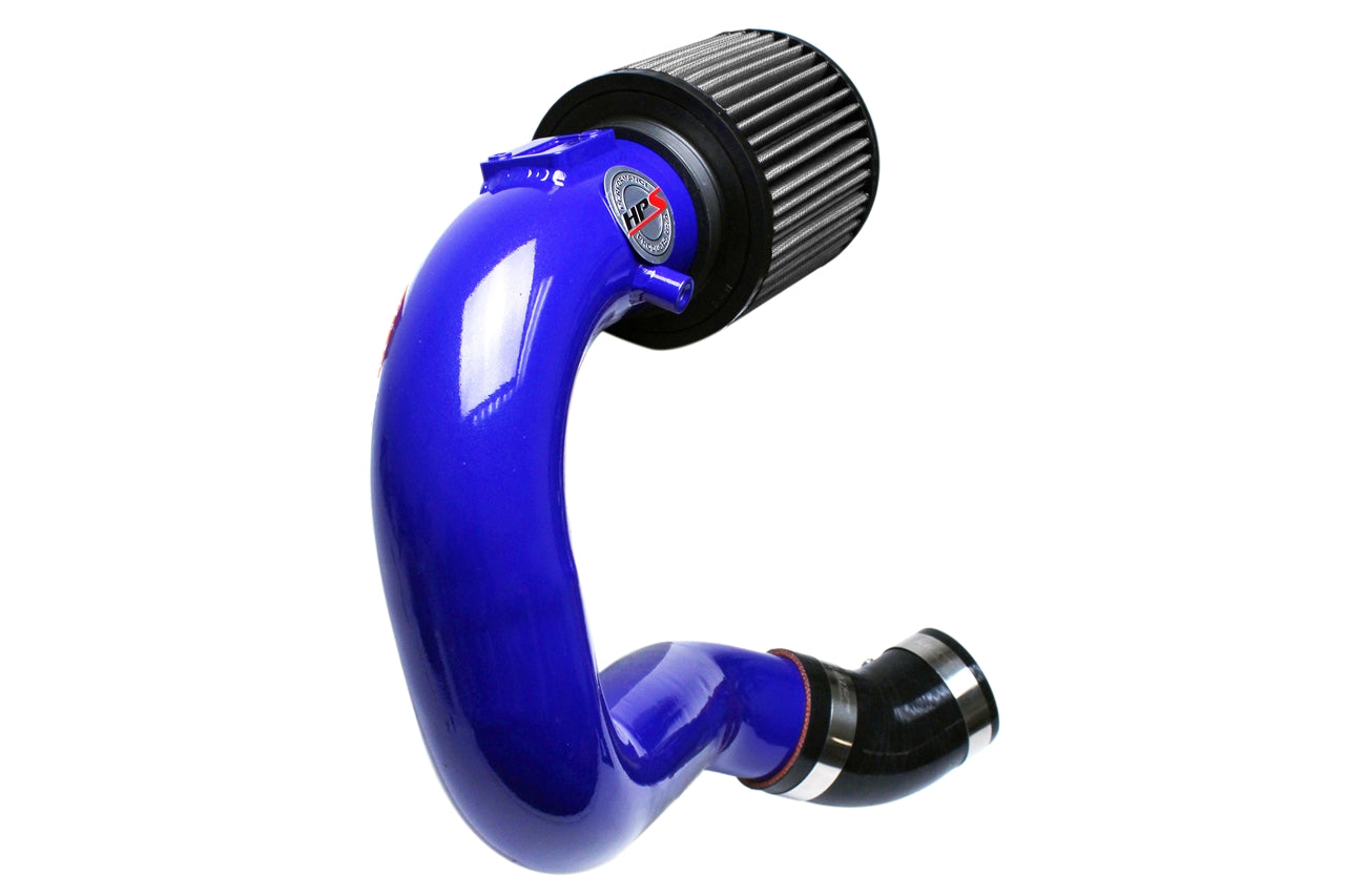 HPS Performance Air Intake Kit with Heat Shield, Blue, 2015-2021 Subaru WRX 2.0L Turbo