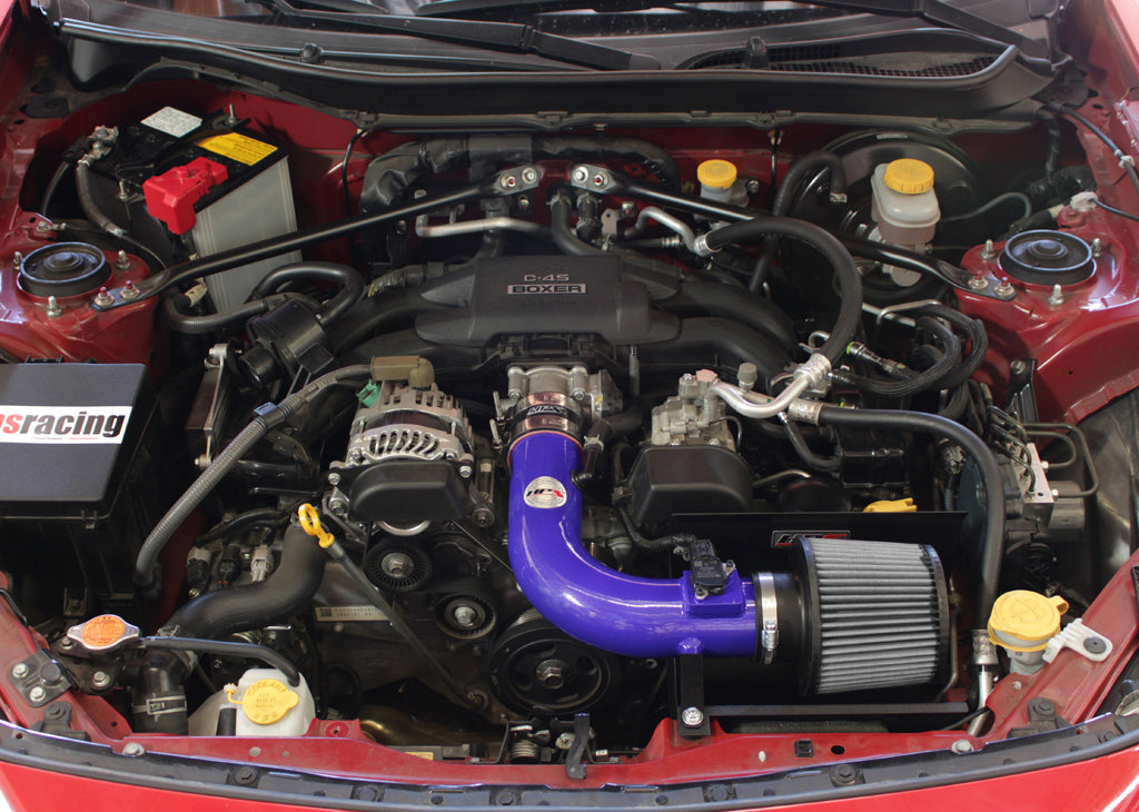 HPS Performance Air Intake Kit with Heat Shield, Blue, 12-16 Scion FRS/ 12-20 Subaru BRZ/ Toyota 86/GT 86