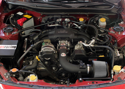 HPS Performance Air Intake Kit with Heat Shield, Polished, 827-548P