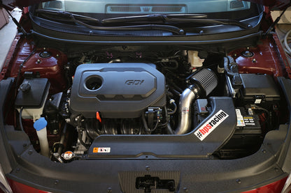 HPS Performance Air Intake Kit with Heat Shield, Black, 827-549WB