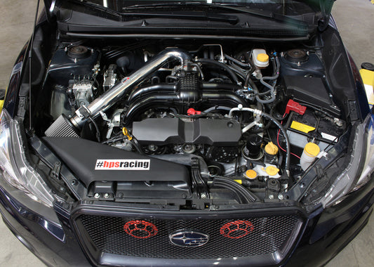 HPS Performance Air Intake Kit with Heat Shield, Red, 11-18 Subaru Forester/ 12-16 Impreza/ 13-17 XV Crosstrek