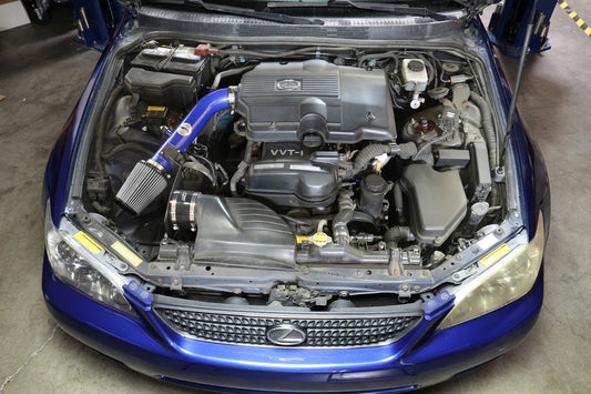HPS Performance Air Intake Kit with Heat Shield, Polished, 2001-2005 Lexus IS300 3.0L