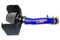 HPS Performance Air Intake Kit with Heat Shield Blue 827-595BL
