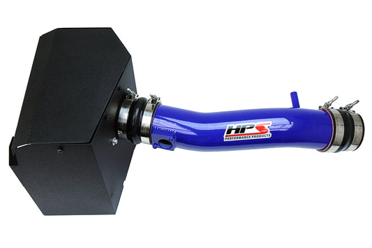 HPS Performance Air Intake Kit with Heat Shield, Blue, 2016-2023 Toyota Tacoma 3.5L V6