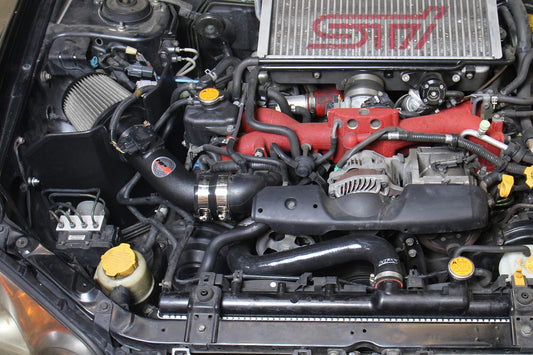 HPS Performance Air Intake Kit with Heat Shield, Black, 02-05 Subaru WRX/ 06-07 WRX/ 04-07 Subaru WRX STi