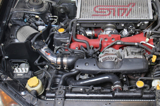 HPS Performance Air Intake Kit with Heat Shield, Red, 02-05 Subaru WRX/ 06-07 WRX/ 04-07 Subaru WRX STi