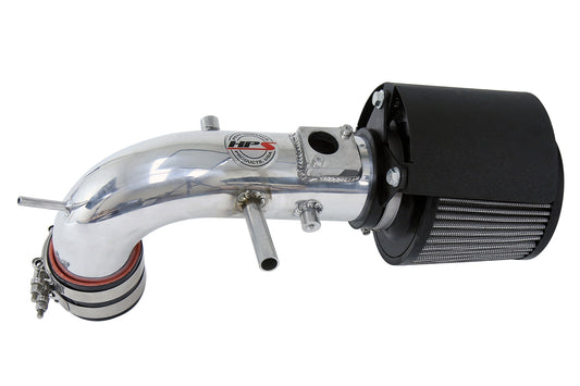 HPS Performance Air Intake Kit with Heat Shield Polished 827-612P