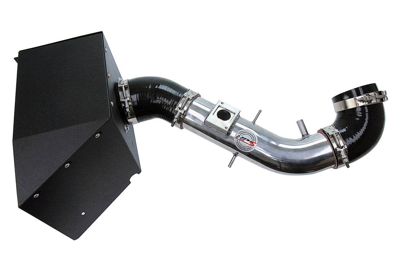 HPS Performance Air Intake Kit with Heat Shield, Polished, 2003-2004 Lexus GX470 4.7L V8
