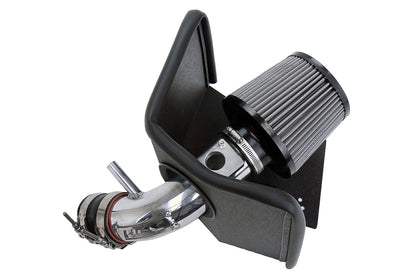 HPS Performance Air Intake Kit with Heat Shield Polished 827-619P