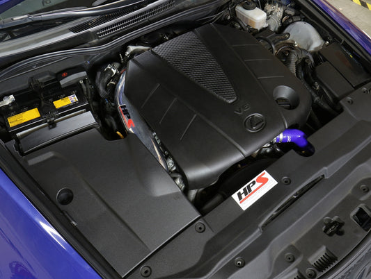HPS Performance Air Intake Kit with Heat Shield, Polished, 14-15 Lexus IS250/ 14-20 Lexus IS350
