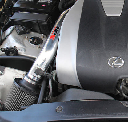 HPS Performance Air Intake Kit with Heat Shield, Polished, 14-15 Lexus IS250/ 14-20 Lexus IS350