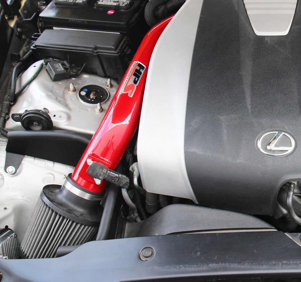 HPS Performance Air Intake Kit with Heat Shield, Red, 14-15 Lexus IS250/ 14-20 Lexus IS350