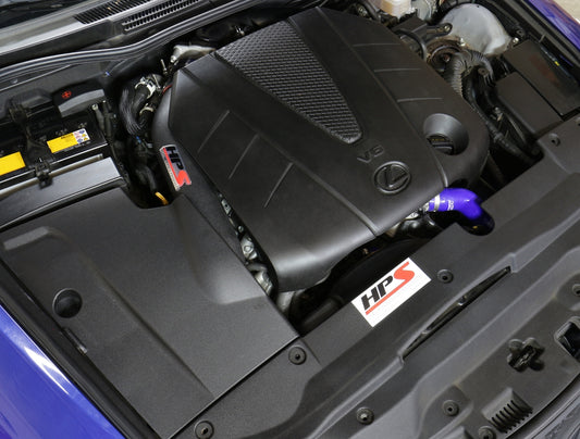 HPS Performance Air Intake Kit with Heat Shield, Black, 14-15 Lexus IS250/ 14-20 Lexus IS350