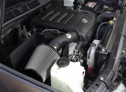 HPS Performance Air Intake Kit with Heat Shield, Black, 08-11 Toyota Sequoia/ 07-11 Tundra 5.7L V8