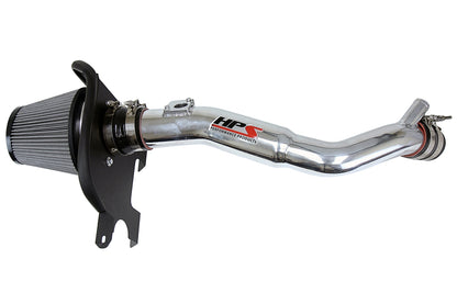 HPS Performance Air Intake Kit with Heat Shield Polished 827-633P