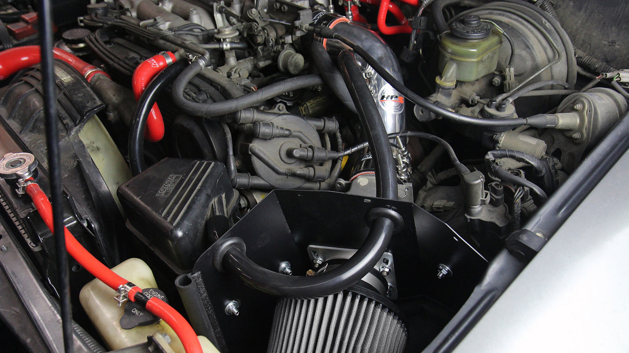 HPS Performance Air Intake Kit with Heat Shield, Black, 1989-1995 Toyota 4Runner/ Pickup 3.0L V6