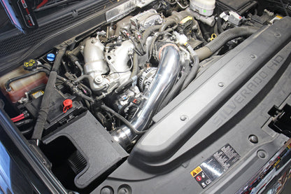 HPS Performance Air Intake Kit with Heat Shield, Blue, Multiple Fitments, 827-674BL