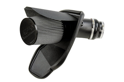 HPS Performance Air Intake Kit with Heat Shield, Black, 2019-2023 Dodge Charger SRT Hellcat 6.2L V8 Supercharged