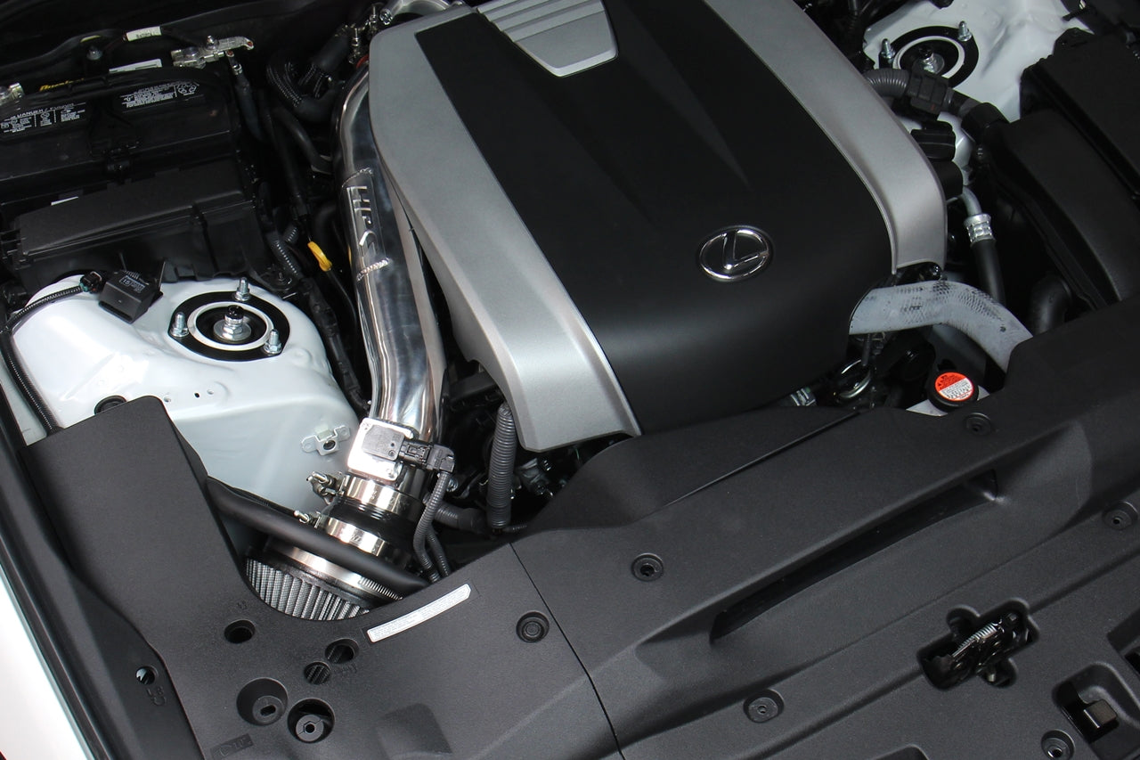 HPS Performance Air Intake Kit with Heat Shield, Black, Lexus 3.5L V6, 827-682WB