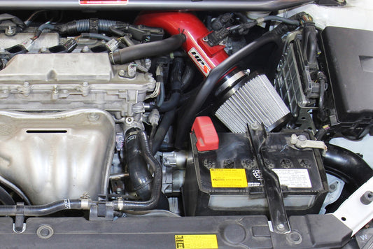 HPS Performance Air Intake Kit with Heat Shield, Black, 827-687WB