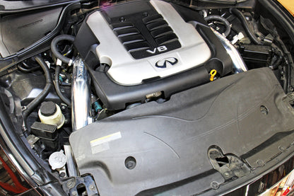 HPS Performance Air Intake Kit with Heat Shield, Blue, 11-13 Infiniti M56/ 14-19 Q70 5.6L V8