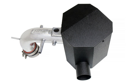 HPS Performance Air Intake Kit with Heat Shield, Polished, 2012-2017 Toyota Camry 2.5L 4Cyl
