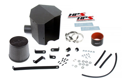 HPS Performance Air Intake Kit with Heat Shield, Blue, 2012-2017 Toyota Camry 2.5L 4Cyl