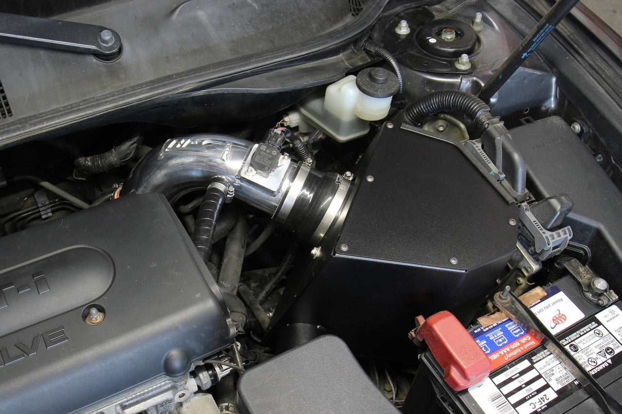 HPS Performance Air Intake Kit with Heat Shield, Black, 2007-2009 Toyota Camry 2.4L 4Cyl