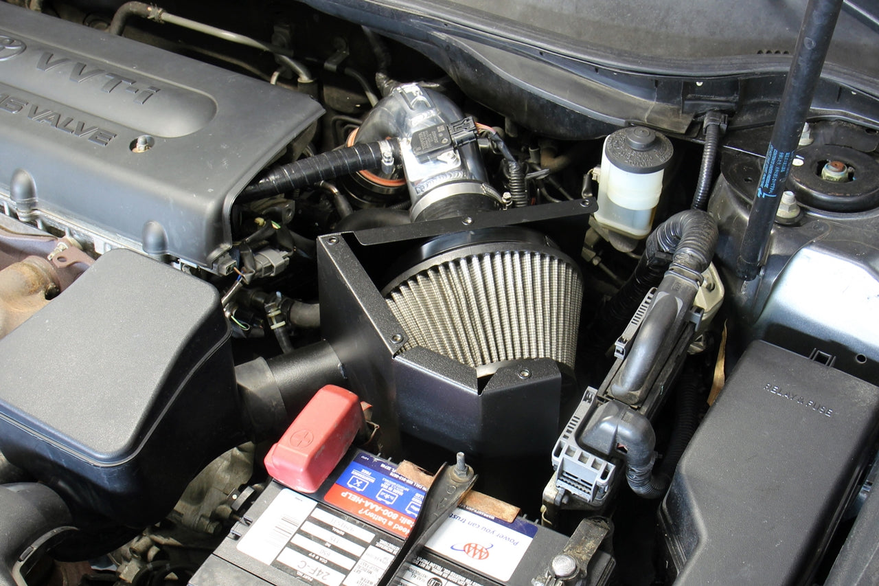 HPS Performance Air Intake Kit with Heat Shield, Black, 2007-2009 Toyota Camry 2.4L 4Cyl