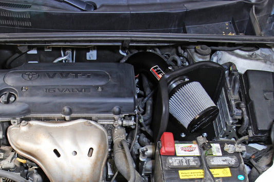 HPS Performance Air Intake Kit with Heat Shield, Black, 827-696WB