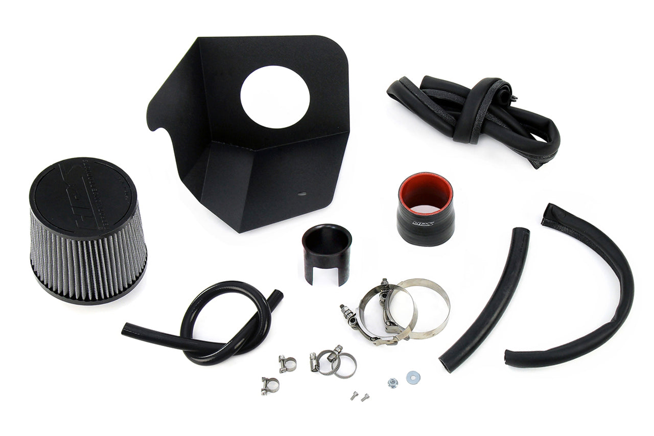 HPS Performance Air Intake Kit with Heat Shield, Red, 2012-2015 Honda Civic 1.8L Gas