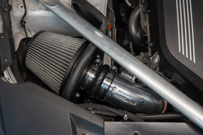 HPS Performance Air Intake Kit with Heat Shield, Blue, 827-702BL