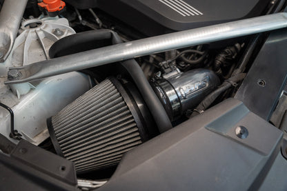 HPS Performance Air Intake Kit with Heat Shield, Red, 827-702R