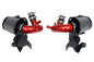 HPS Performance Air Intake Kit with Heat Shield Red 827-703R