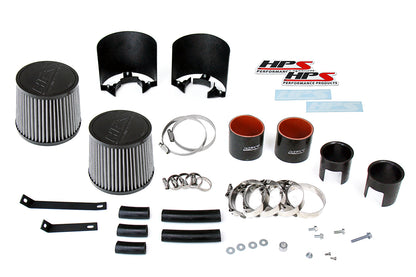 HPS Performance Air Intake Kit with Heat Shield, Black, 08-13 Infiniti G37/ 09-20 Nissan 370Z 3.7L V6