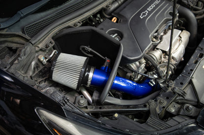 HPS Performance Air Intake Kit with Heat Shield, Blue, 2016-2019 Chevrolet Cruze 1.4L Turbo