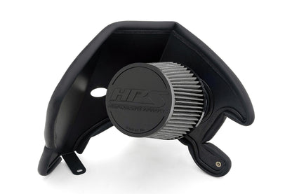 HPS Performance Air Intake Kit with Heat Shield, Blue, 2016-2019 Chevrolet Cruze 1.4L Turbo