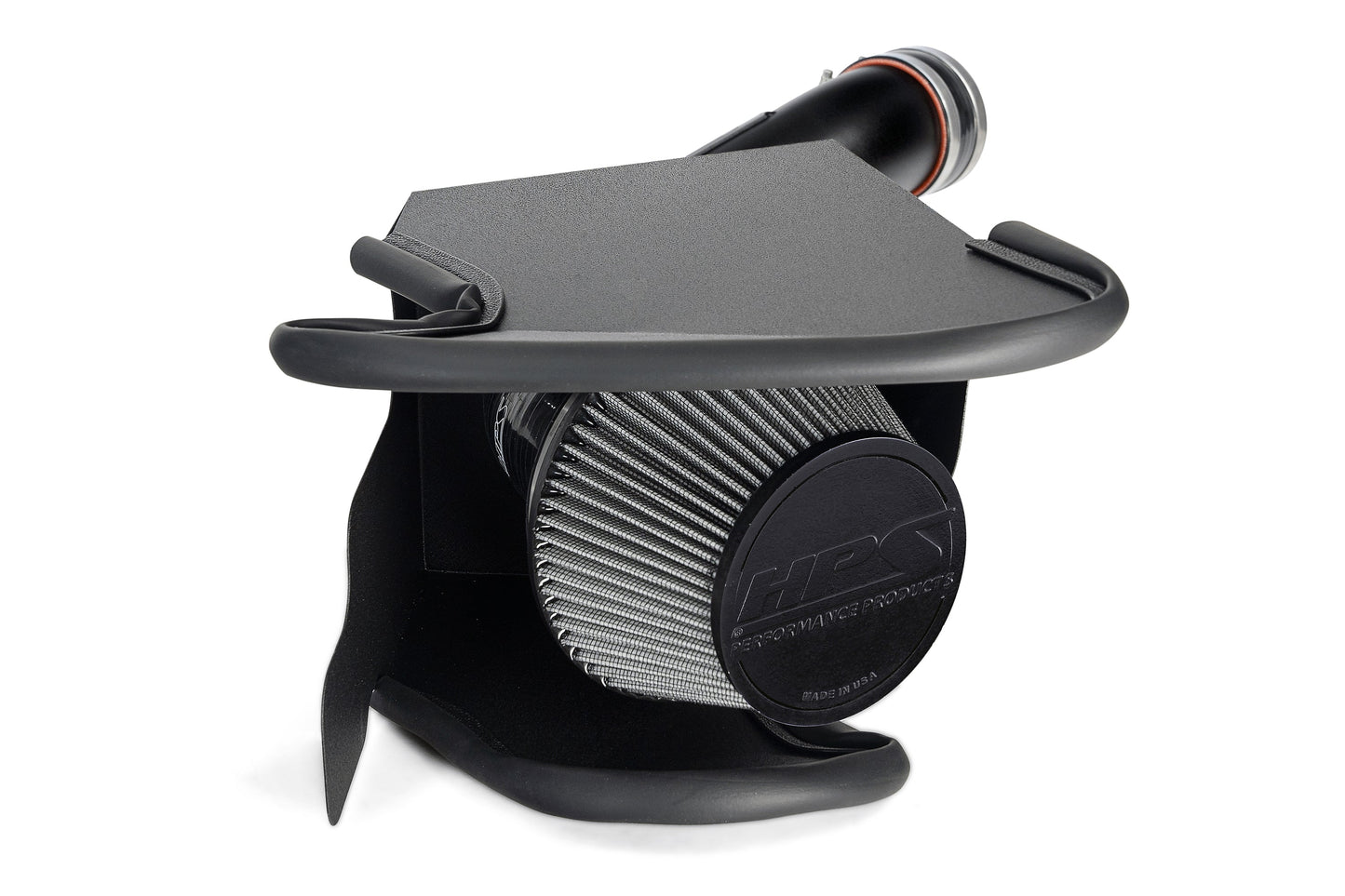 HPS Performance Air Intake with Heat Shield, Black, Kia K5 1.6L Turbo (2021-2024), 827-712WB