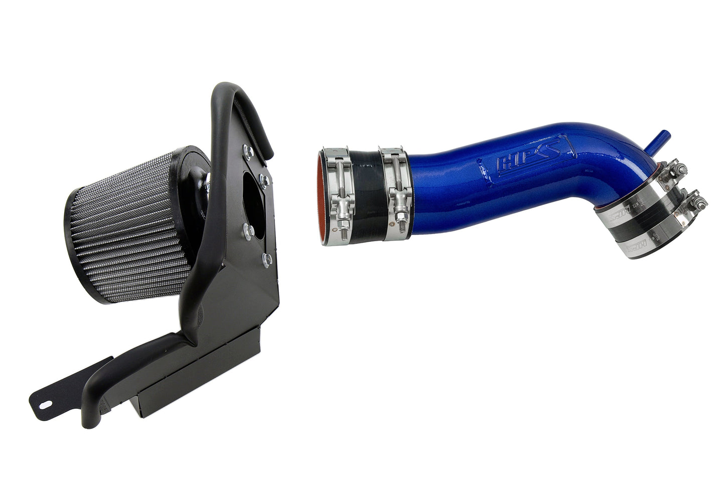 HPS Performance Air Intake Kit with Heat Shield, Blue, 1993-1996 Toyota Supra 3.0L Non Turbo 2JZGE