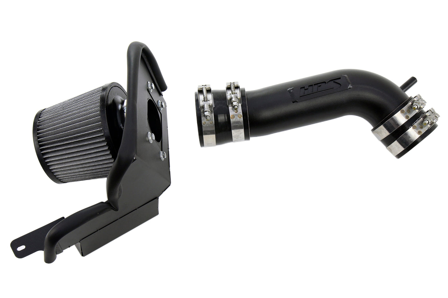 HPS Performance Air Intake Kit with Heat Shield, Black, 1993-1996 Toyota Supra 3.0L Non Turbo 2JZGE